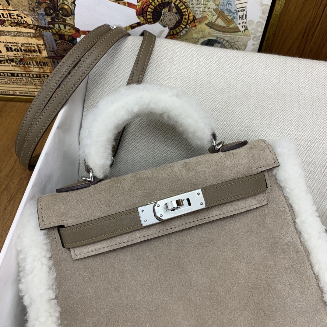 에르메스 미니 켈리 테디 20cm 에토프